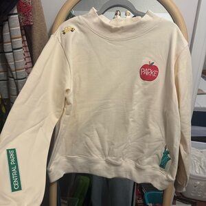 BRAND NWT LIMITED EDITION PARKE NYC SWEATSHIRT. Adult S/M.
